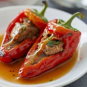 Piquillos Rellenos De Carnes