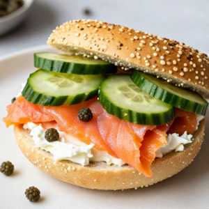 Smoked Salmon Bagel