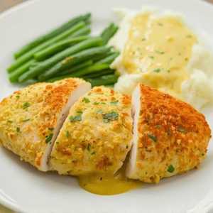Asiago Crusted Chicken