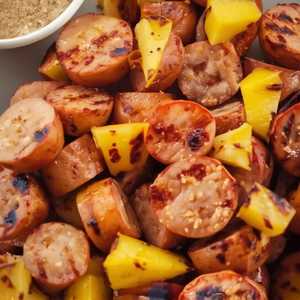 Pineapple Sausage - on the side