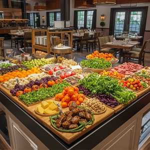 Dinner - Salad Area Only