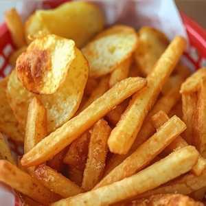 Chips with French Fried
