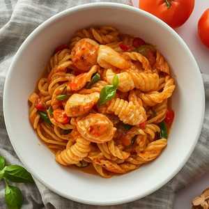 Spicy Blue Crab Pasta
