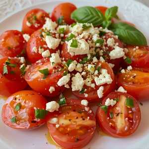 Marinated Tomato & Feta Salad