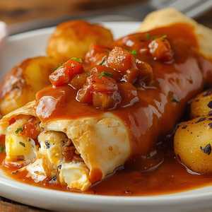 Chorizo Breakfast Burrito