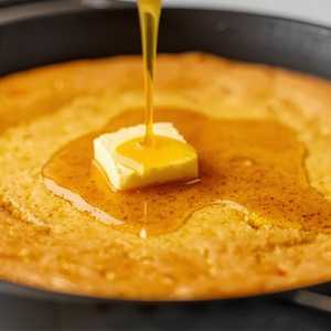 Freshly Baked Skillet Cornbread
