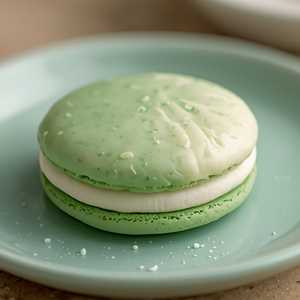 Green & White Cookie