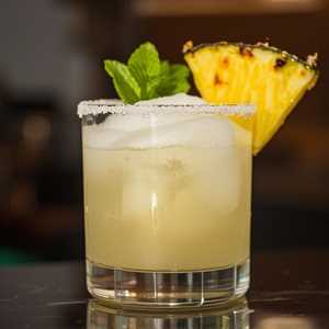 PINEAPPLE MEZCAL MARGARITA
