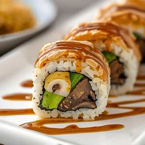 Asparagus Mushroom Truffle Roll