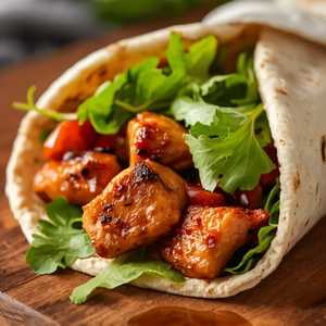 Chicken Breast BBQ Chicken Pita