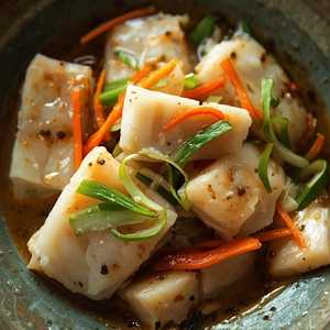 Ginger & Scallion Fish Fillet