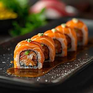 SALMON TRUFFLE MAKI