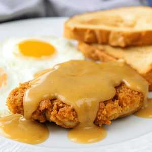 Chicken Fried Steak Breakfast