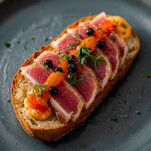 Truffle Tuna Tartine