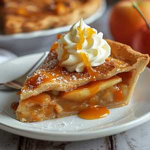 Granny Apple Caramel Deep Dish Pie