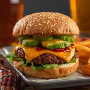 Chorizo Smash Burger