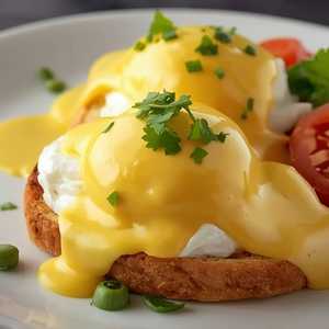 Egg Benedict Toast