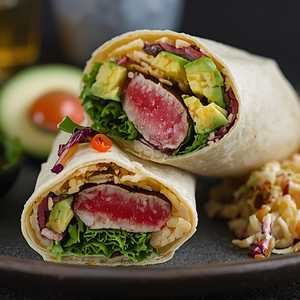 Ahi Tuna Wrap