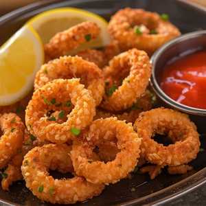 Crsipy Fried Calamari