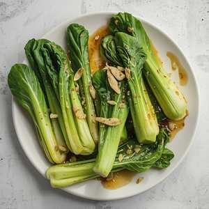 Baby Bok Choy W/ Garlic