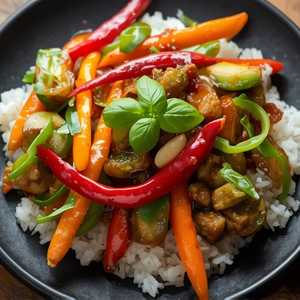 Chili Basil Stir-Fry