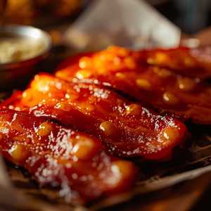 Sweet & Spicy Chipotle Glazed Bacon