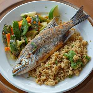 PESCADO AL MOJO DE AJO