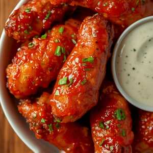 PERi-PERi Wings with PERi Ranch