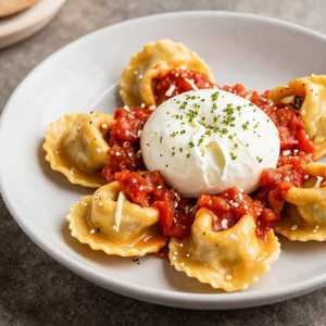 Housemade Tordelli Stuffed With Burrata Mozzarella
