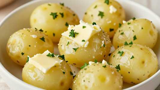 Boiled New Potatoes