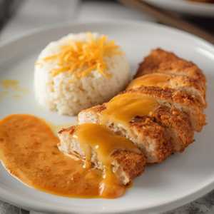 Platillo De Milaneza De Pollo