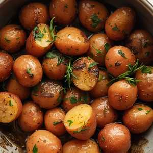STEAMED RED POTATOES
