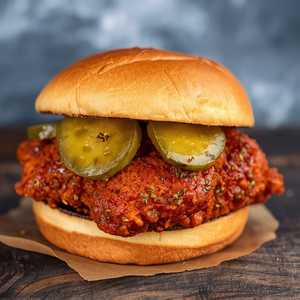Nashville Hot Big Crispy Sandwich