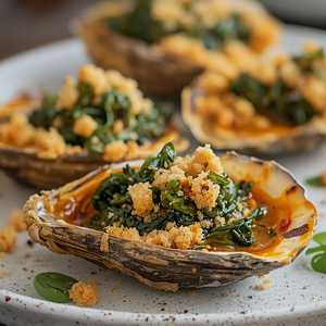 Oysters Rockefeller