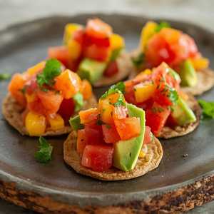 Assorted Sashimi Taco