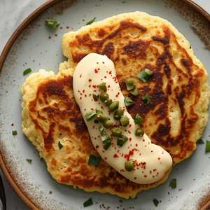 Cauliflower Pancake
