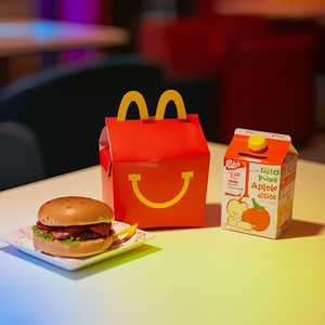 Happy Meal Hamburger