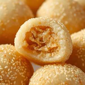 Sesame Mochi