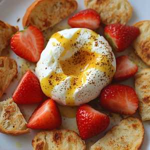 Strawberries & Burrata