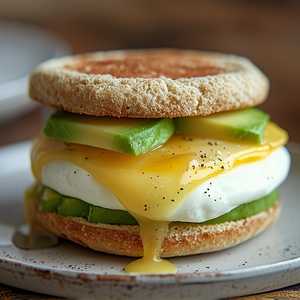 Avocado Egg White Sandwich