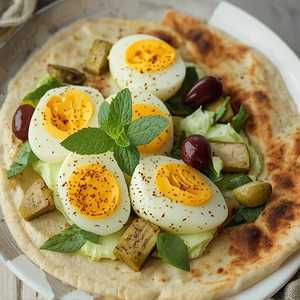 Egg Pita Sandwich