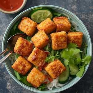 BÚN TÀU HŨ CHIÊN DÒN