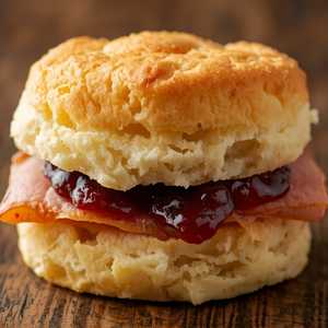 BUTTER BISCUIT & HAM