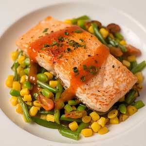 Roasted Salmon