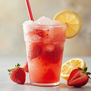 Straw/Lemonade Slush