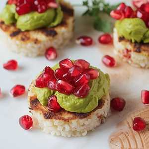 Fruit Avocado Crispy Rice
