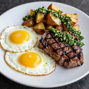 Steak & eggs