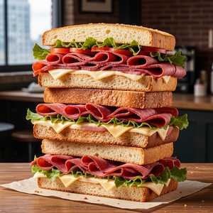WOW Pastrami Sandwich