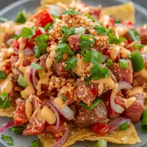 ahi tuna nachos