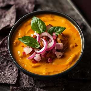 RED CURRY COCONUT QUESO